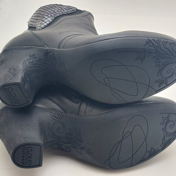 Cloud Genuine Leather Ankle Boots - Picture 5 of 14